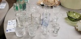 LOT OF ASSORTED GLASSES