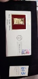 24K FIRST DAY COMMEMORATIVE STAMP