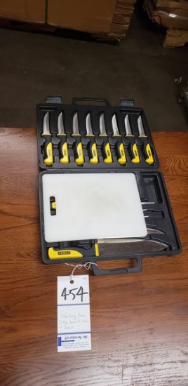 STANLEY MAX EDGE KNIFE SET IN CASE