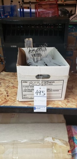 BOX OF HANGERS