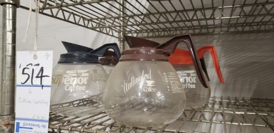 6 COFFEE CARAFES