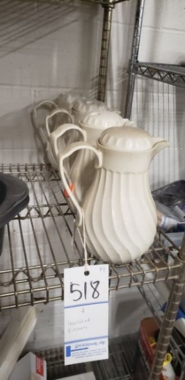4 INSULATED PITCHERS