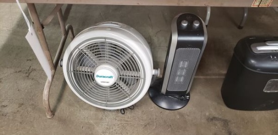 2 FAN AND HEATER