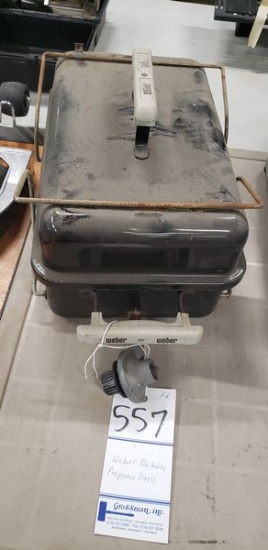 WEBER PORTABLE PROPANE GRILL