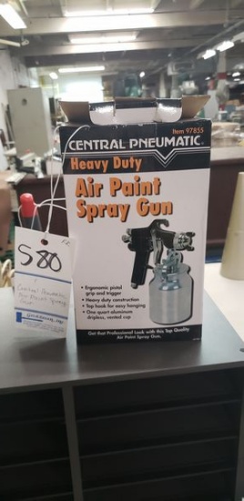 CENTRAL PNEUMATIC AIR PAINT SPRAY GUN