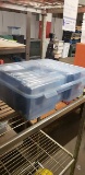 LOT OF TRAIN VHS IN TOTE
