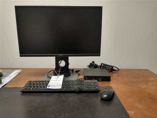 DELL OPTIPLEX 3050 DESKTOP COMPUTER WITH MONITOR, KEYBOARD AND MOUSE