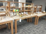 WORK BENCH WITH RISER 6' X 30