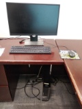 DELL OPTIPLEX 3020 DESKTOP COMPUTER WITH MONITOR, KEYBOARD, MOUSE AND POWER STRIP