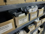 4 BINS OF ASSORTED BEAN BUSH SEEDS.