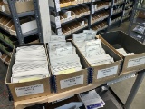 4 BINS OF ASSORTED CABBAGE SEEDS.