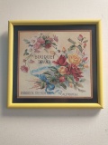 LOT OF 3 FRAMED ART ON WALLS