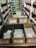 5 BINS OF ASSORTED SEEDS KOHLRABI - LARKSPUR