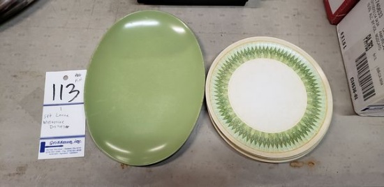 SET OF LENOX MELAMINE DISHES