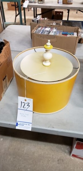 RETRO YELLOW LAMP SHADE