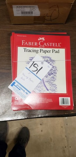 5 TRACING PAPER PADS