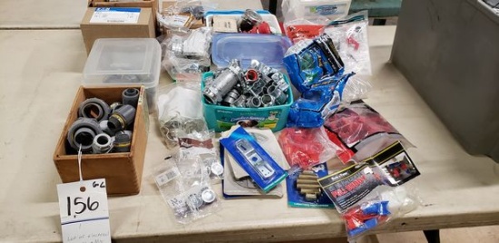 LOT OF ELECTRICAL FITTINGS AND MISC