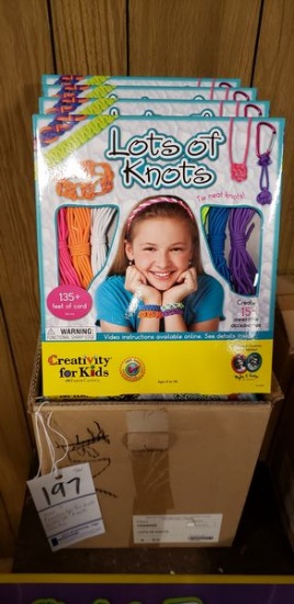10 NEW CREATIVITY FOR KIDS - LOTS OF KNOTS SETS