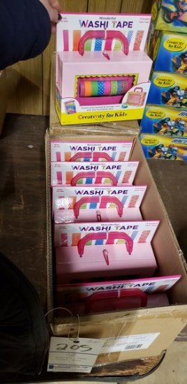 12 NEW WASHI TAPE CRAFT KITS