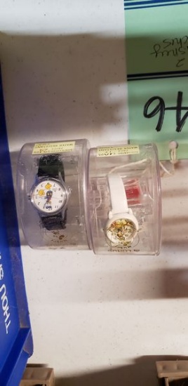 2 DISNEY WATCHES