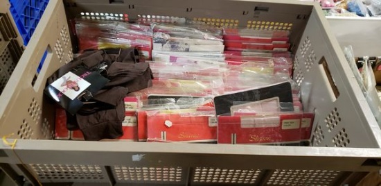 BIN OF ASSORTED PANTY HOSE
