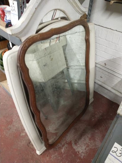 LOT OF 4 ASSORTED MIRRORS