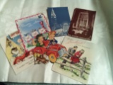 BOX OF OLD GREETING CARDS