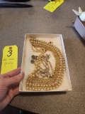 BOX OF VINTAGE JEWELRY
