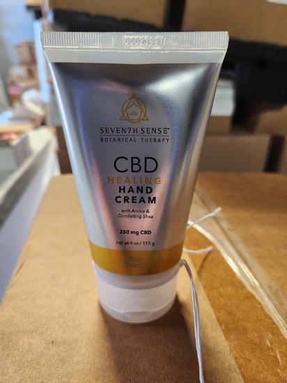 2 Cases Of 24 Seven7h Sense Cbd Healing Hand Cream - Citrus Blossom