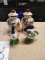 2 SETS OF SALT AND PEPPER SHAKERS