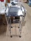 STOREHOUSE ENTERTAIN 6 TIER RACK ON WHEELS