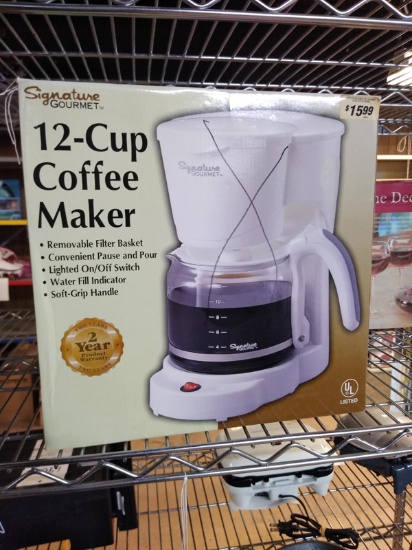 12 CUP COFFEE MAKER