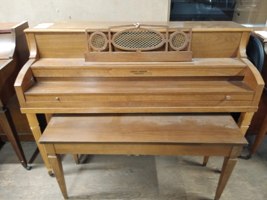 GORDON LUAGHERD PIANOFORTES PIANO WITH BENCH