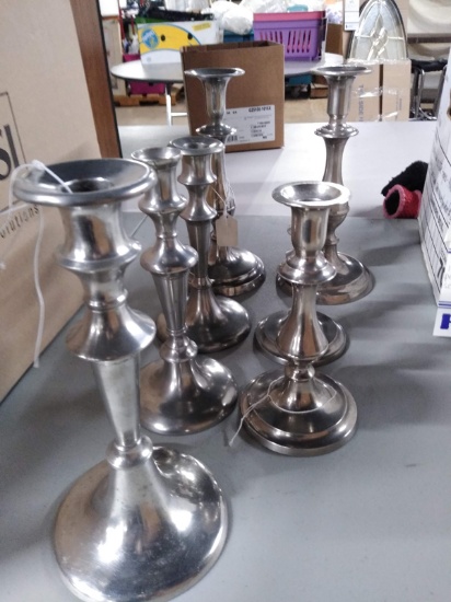 LOT OF CANDLE STICKS
