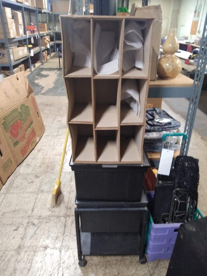 2 STORAGE ORGANIZER BINS