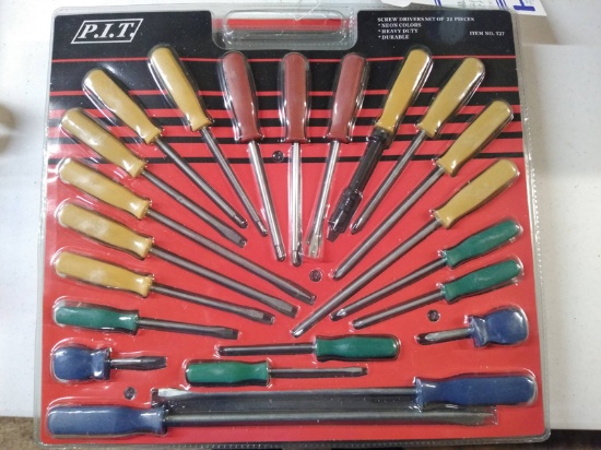 P.I.T. 22PC SCREW DRIVER SER #T27