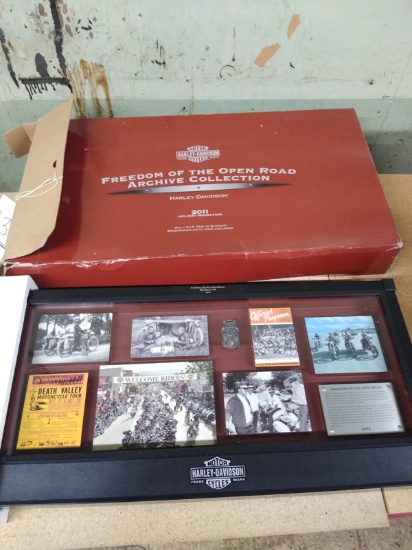 2011 HARLEY DAVIDSON FREEDOM OF THE OPEN ROAD ARCHIVE COLLECTION KEEPSAKE