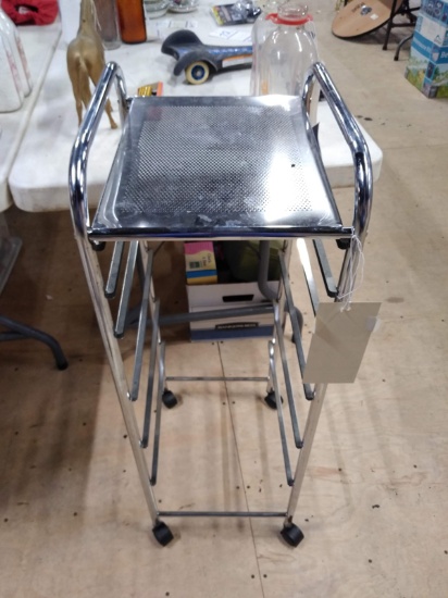 STOREHOUSE ENTERTAIN 6 TIER RACK ON WHEELS