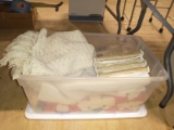 LOT OF QUILTS AND LINENS