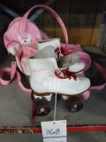 GIRLS ROLLER SKATES SIZE 12