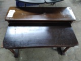 2 PIANO BENCHES