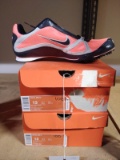 2 PAIRS OF NIKE TRACK AND FIELD SHOES SIZE WOMENS 13