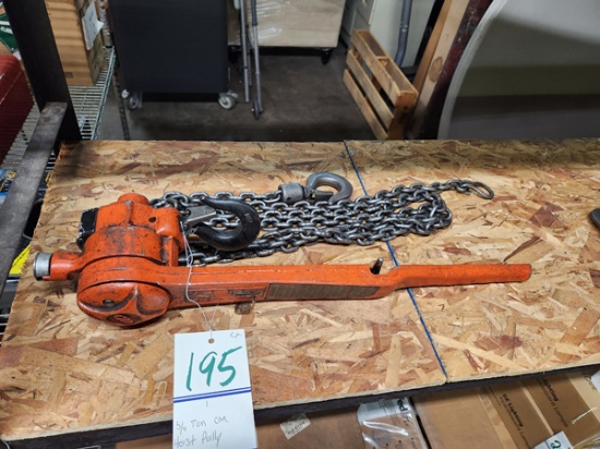 3/4 TON CM HOIST PULLEY