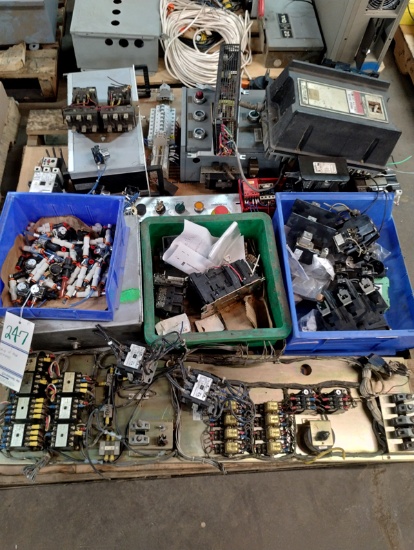 SKID OF ASSORTED ELECTRICAL AS SHOWN