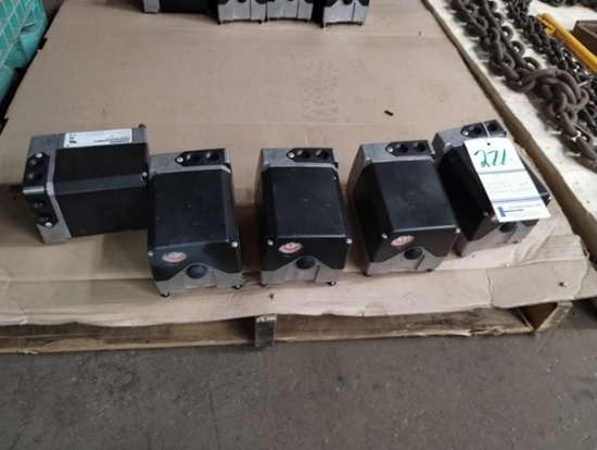 5 SIEMENS ACTUATORS P/N SQM50.461R1Z3