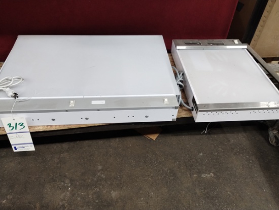 2 ASSORTED X-RAY ILLUMINATORS