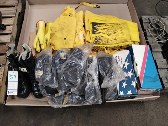 SKID OF RAIN GEAR