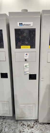 MATHESON TRI GAS CABINET FOR AMMONIA SEQ GCS1023XX19951525-6-1 , P/N MPAN-55100NE-705-EX