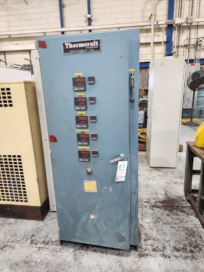 THERMCRAFT CONTROL CABINET MODEL 5-1-50-600-Y02ZK-J7107/7EA