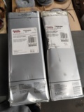 2 CANS OF LINCOLN ELECTRIC WELDING ROD AS SHOWN